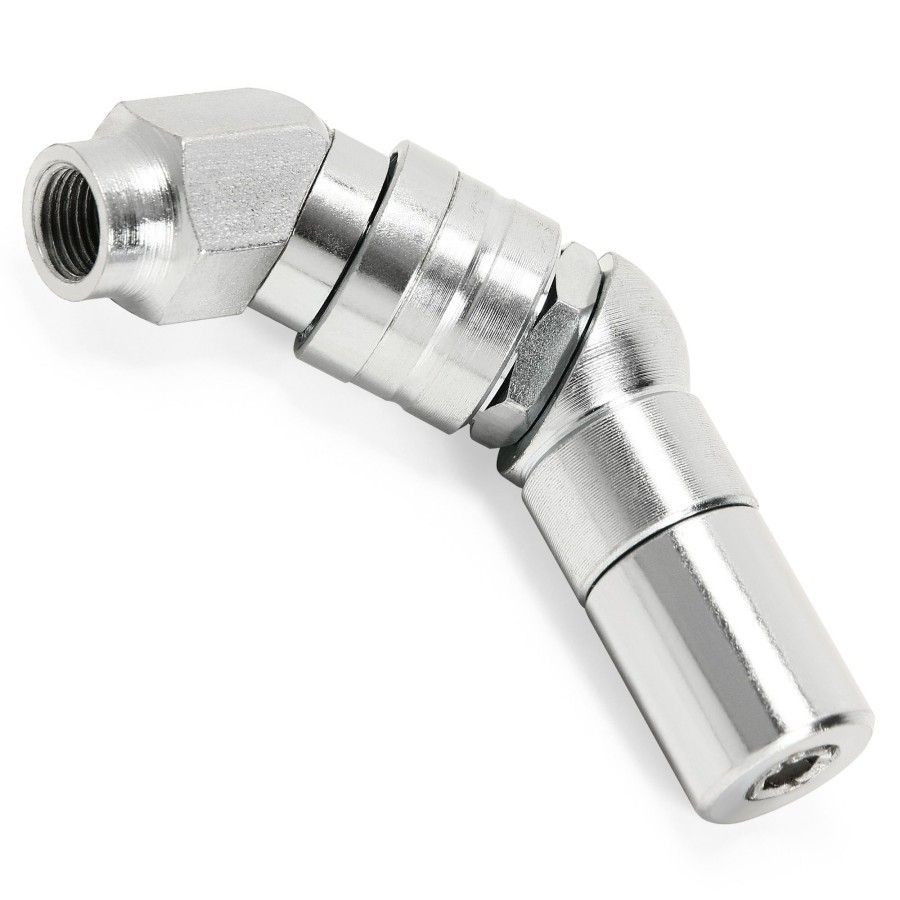 Tools Powerbuilt | Powerbuilt 360 Degree Grease Gun Swivel Connector 648759