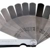 Tools Powerbuilt | Powerbuilt 12 Blade Valve Tappet Feeler Gauge 648393