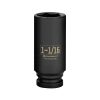 Tools Powerbuilt | Powerbuilt 1/2 Inch Drive X 1-1/16 Inch 6 Point Deep Impact Socket 647194