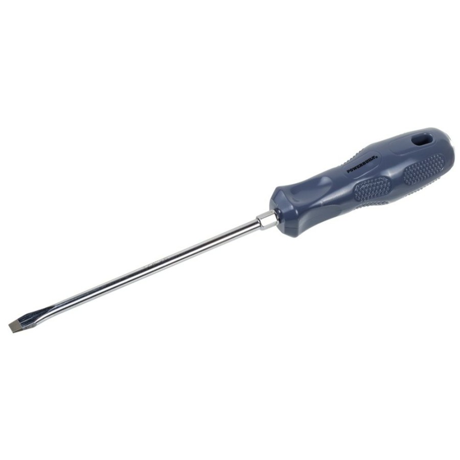 Tools Powerbuilt | Powerbuilt 1/4 X 6 Inch Slotted Screwdriver With Acetate Handle 646118