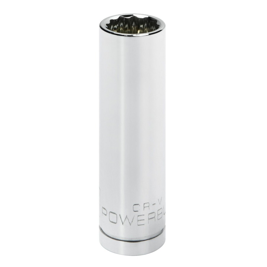 Tools Powerbuilt | Powerbuilt 1/2 In. Drive X 16Mm 12 Point Deep Socket 940157