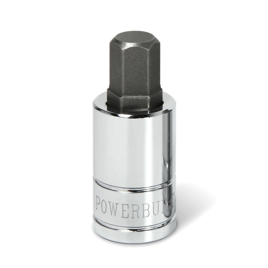 Tools Powerbuilt | Powerbuilt 1/2 Inch Drive X 12Mm Hex Bit Socket 642276